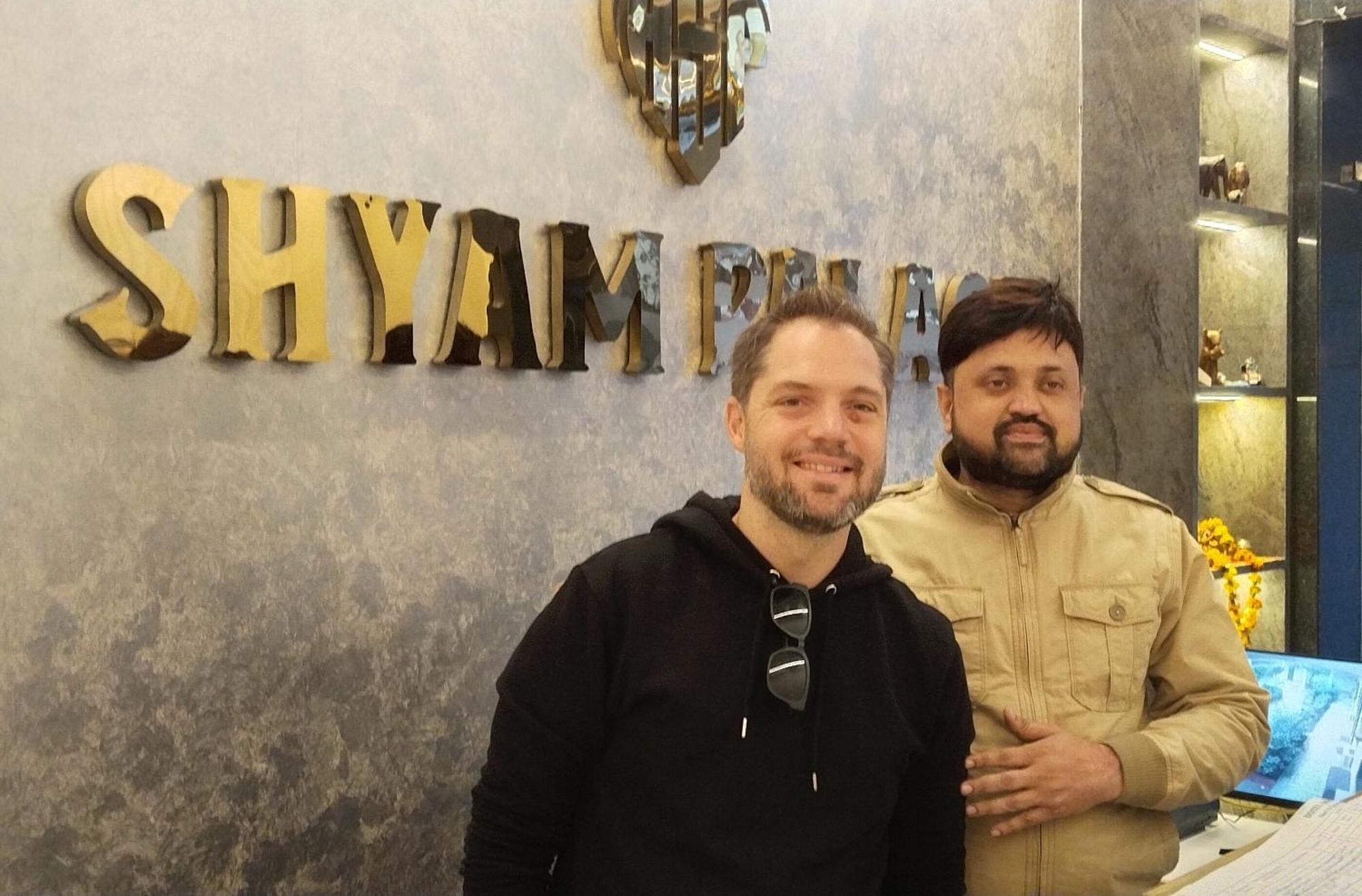 Hotel Shyam Palace India Agra Agra  Bagian luar foto